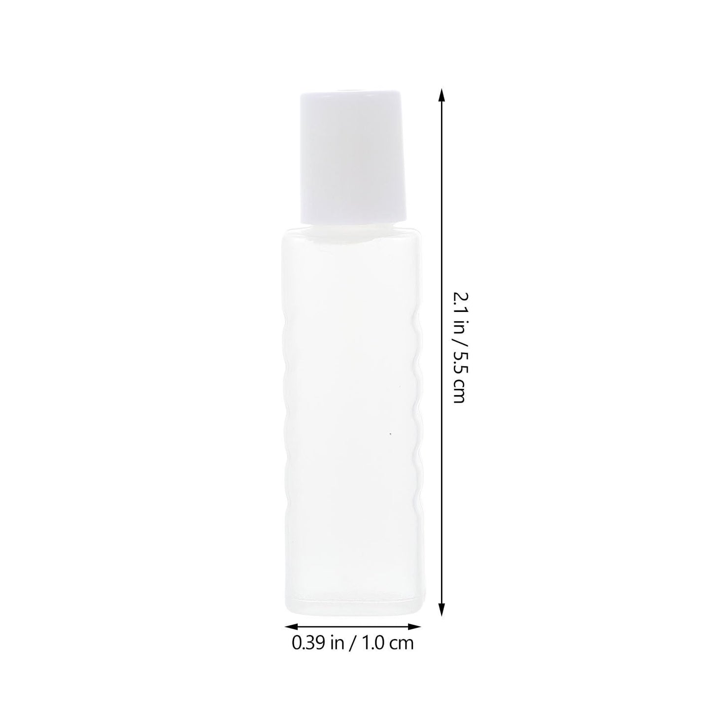 Healifty 25Pcs Mini Dropper Bottles – Travel Leak-Proof Plastic Bottles for Eye Drops & Contact-Lens Care