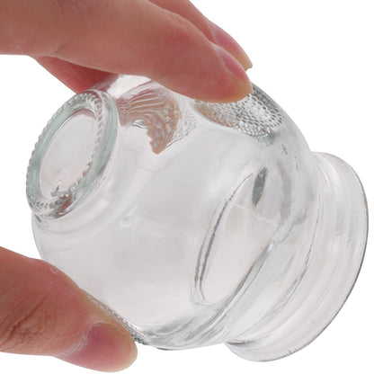 Healifty Glass Cupping Therapy Set – 6Pcs Vacuum Cupping for Massage & Fatigue Relief