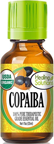 Healing Solutions Organic Copaiba Essential Oil – 30ml (1 fl oz)