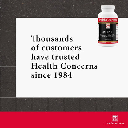 Health Concerns Astra 8: Immune Support & Fatigue Relief – 270 Capsules
