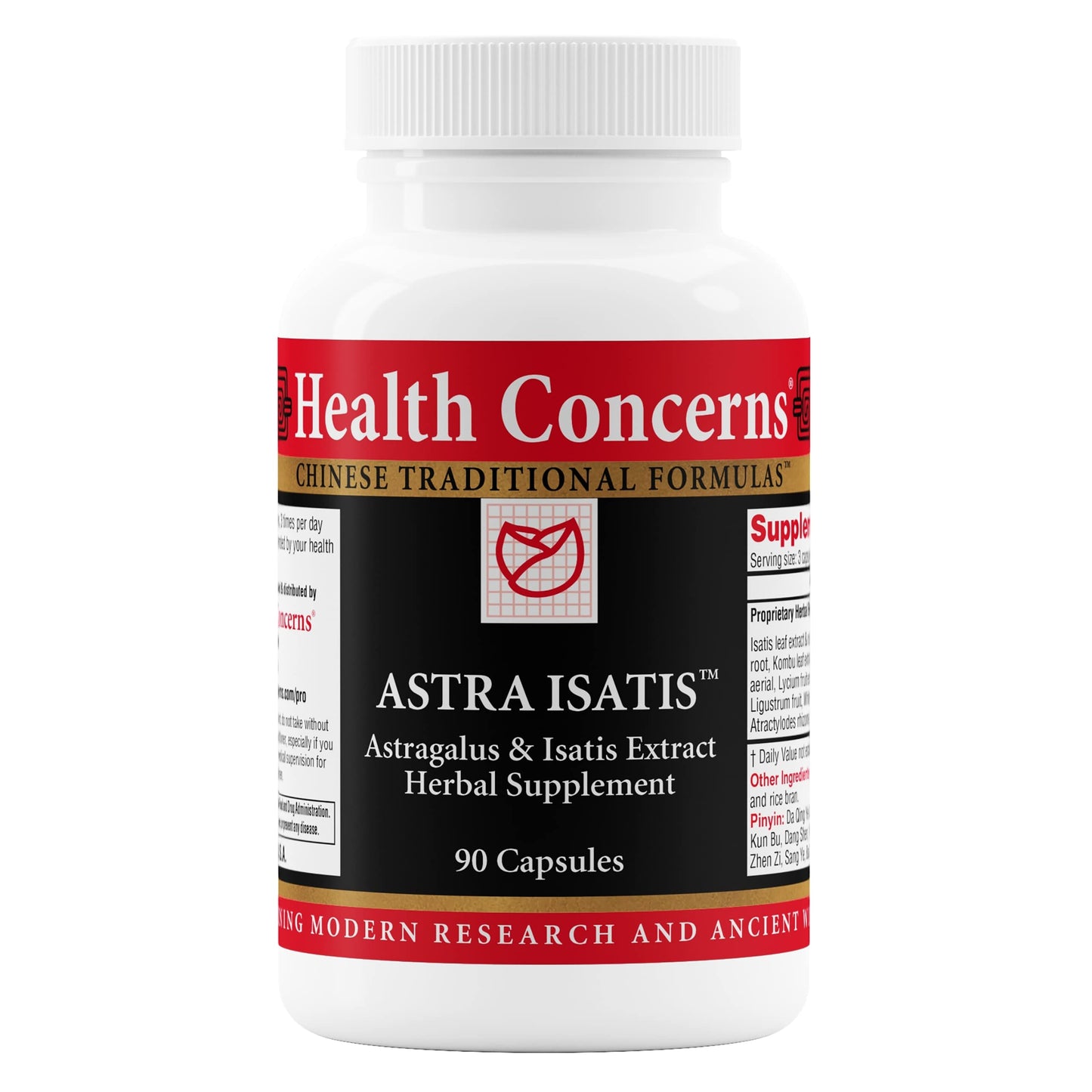 Health Concerns Astra Isatis Immune Defense & Respiratory Support – 90 Capsules