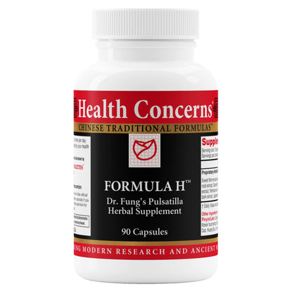 Health Concerns Formula H – Blood Circulation & Vein Health (90 Capsules)