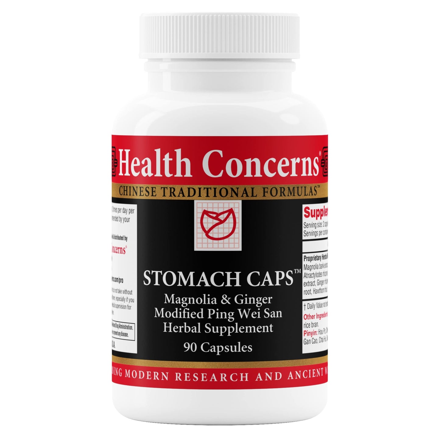 Health Concerns Stomach Caps - Digestive Support & Gut Health | 90 Capsules