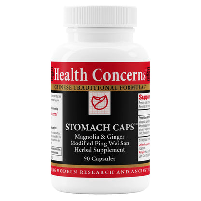 Health Concerns Stomach Caps - Digestive Support & Gut Health | 90 Capsules