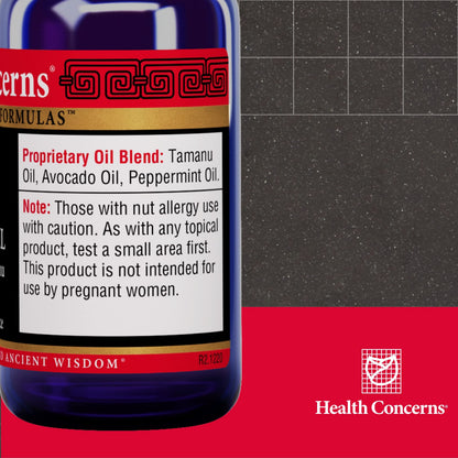 Health Concerns Tamu Oil – Tamanu Oil Blend for Dry Skin & Irritation (1 fl oz)