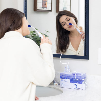 Health Solutions SinuPulse Elite: Advanced Nasal Irrigation System with SinuAir Packets