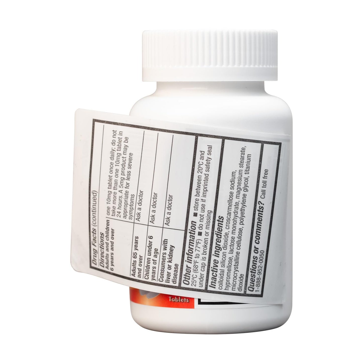 HealthA2Z Allergy Relief 10mg Cetirizine – All Day Indoor & Outdoor Allergy Support (Pack of 2, 300 Count)