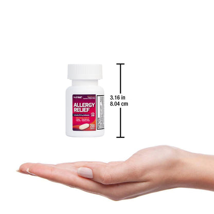 HealthA2Z® Fexofenadine Hydrochloride 60mg | 12-Hour Allergy Relief | 200 Count (Pack of 1)