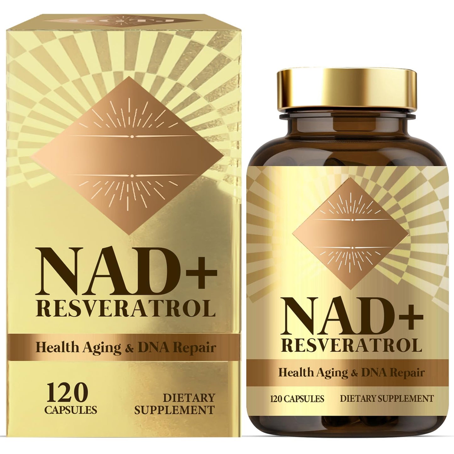 NADH 1500 mg with Resveratrol – 120 Caps | NMN Alternative for Cellular Energy & Anti-Aging
