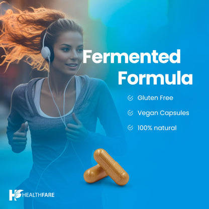 HealthFare L Glutamine 1000mg | 240 Vegan Capsules | Digestive Support & Muscle Recovery | Made in USA