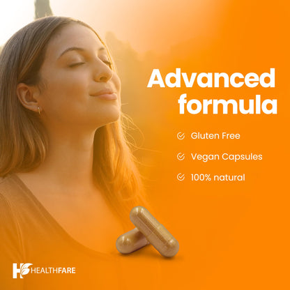 Healthfare Licorice Root Extract 900mg | DGL Supplement – 200 Vegan Capsules | Made in USA