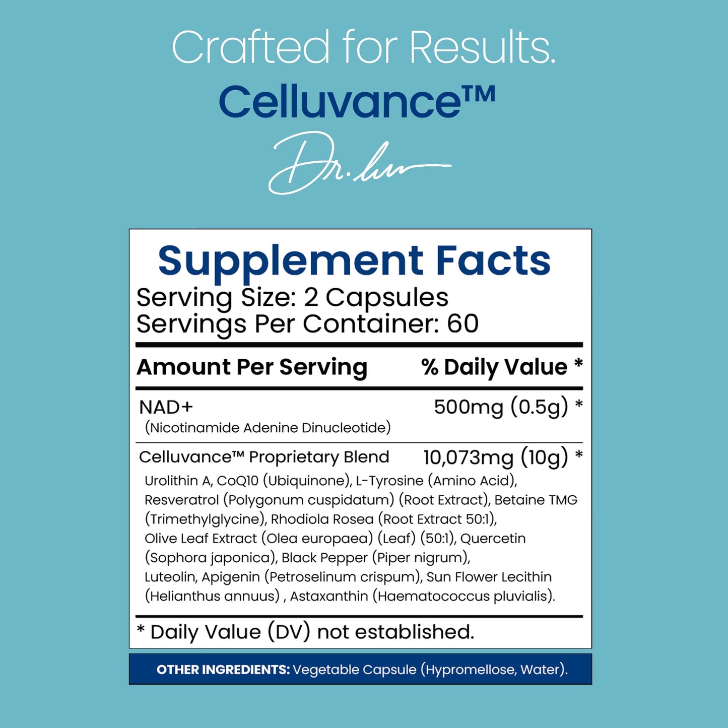 Healthfare NAD+ Liposomal 10,573mg | Resveratrol, CoQ10, NMN Alternative