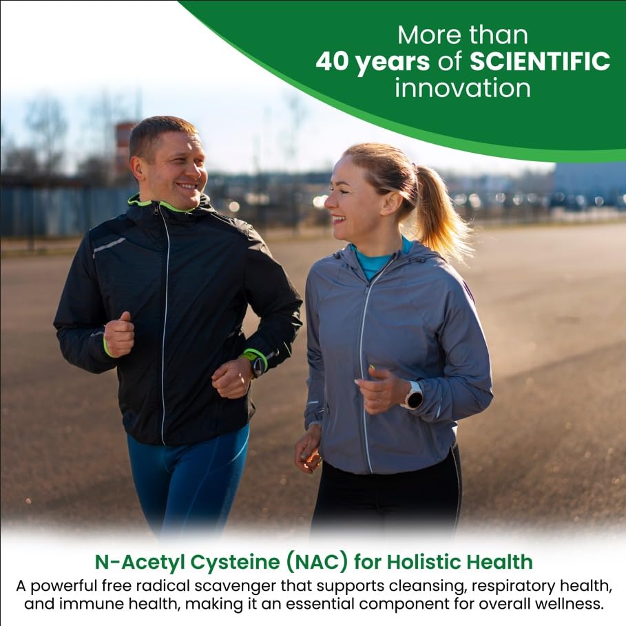 HealthLife NAC 600mg, 120 Capsules – Non-GMO, Gluten Free, 120 Servings