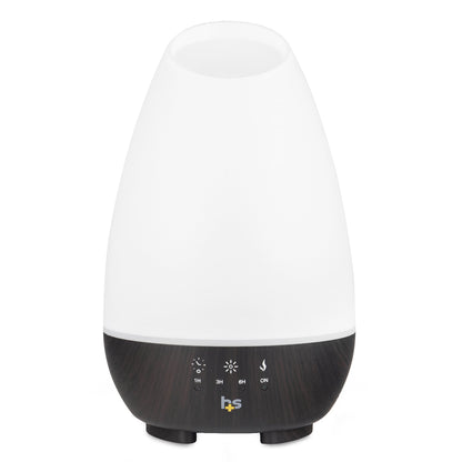 HealthSmart 500ML Essential Oil Diffuser – Large Room, Cool Mist Humidifier, 7 LED Colors
