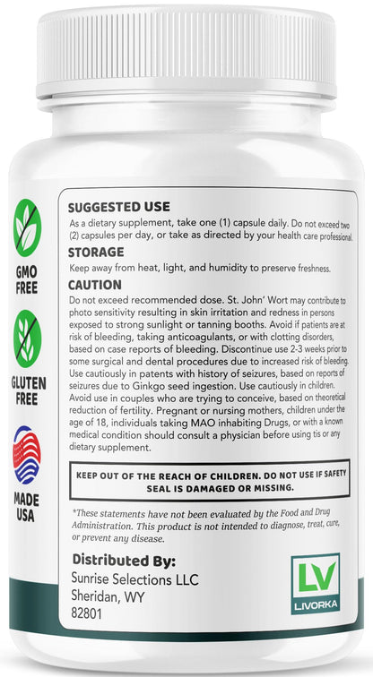 2 Pack Healthy Flow Capsules – All-Natural Support, HealthyFlow 60 Capsules