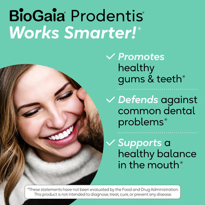 BioGaia Prodentis Dental Probiotic Drops – Healthy Gums & Teeth (Unflavored) 25-Day Supply