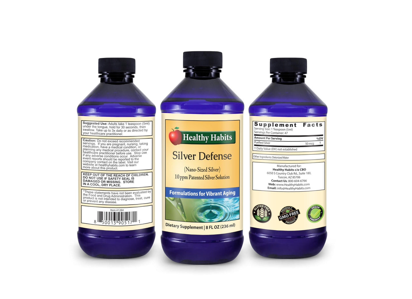 Healthy Habits Silver Defense Nano Silver Immune Support