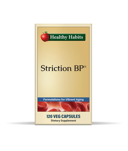 Healthy Habits StrictionBP Box 120 Veg Capsules | VEG-CAP Cinnamon Magnesium Vitamin B6