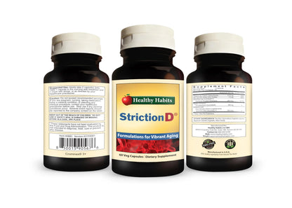 Healthy Habits StrictionD with Banaba, Cinnamon & Crominex 3+ BritishVita | Premium UK Vitamins & Wellness Supplements