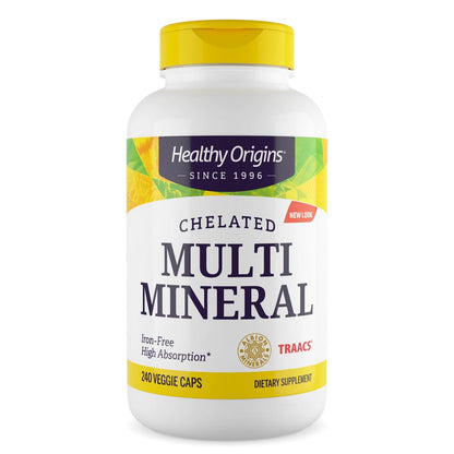 Healthy Origins Chelated Multi Mineral – Albion Minerals, 240 Veggie Caps