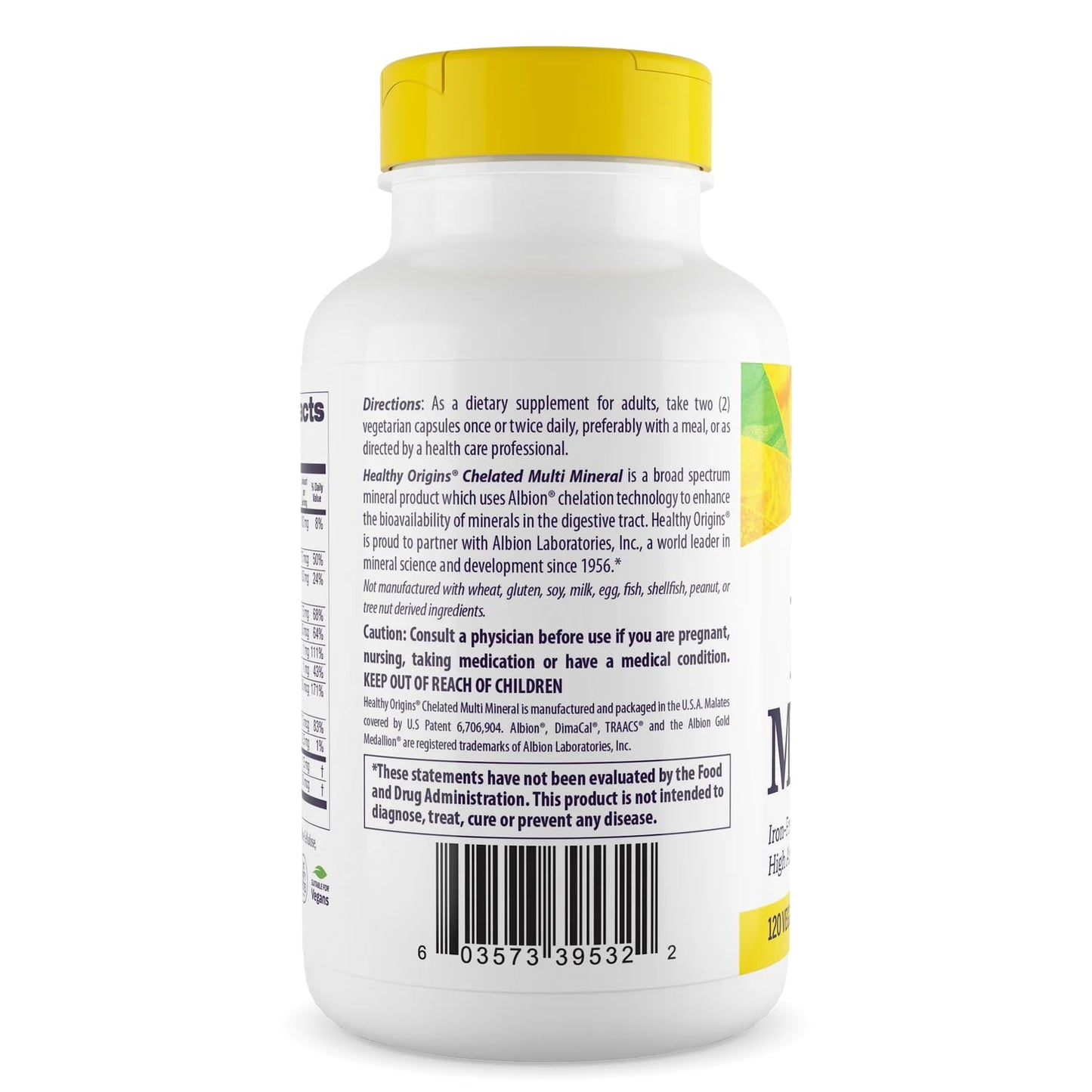 Healthy Origins Chelated Multi Mineral – Albion Minerals, 240 Veggie Caps