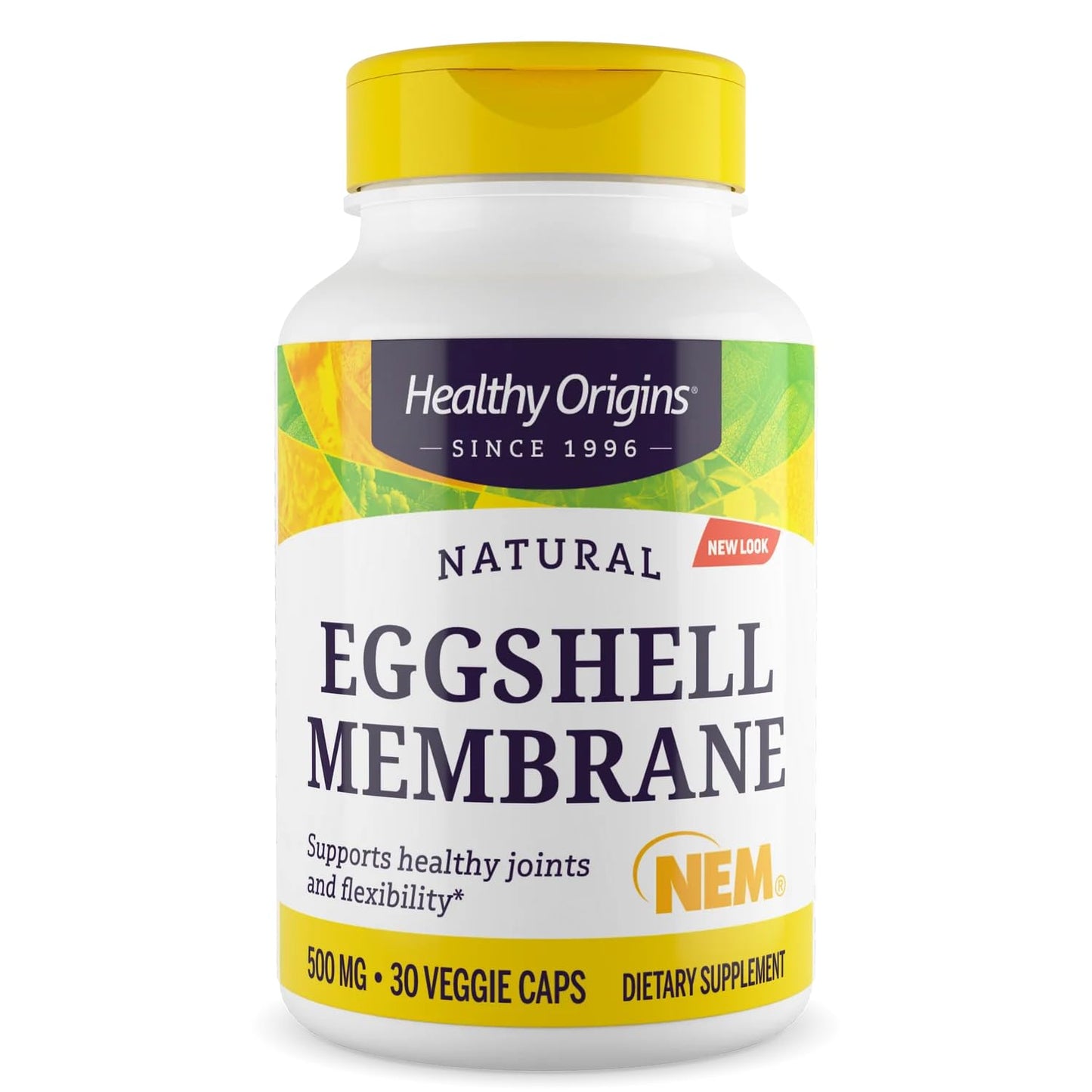 Healthy Origins Eggshell Membrane 500 mg – NEM Joint Support (30 Veggie Caps)