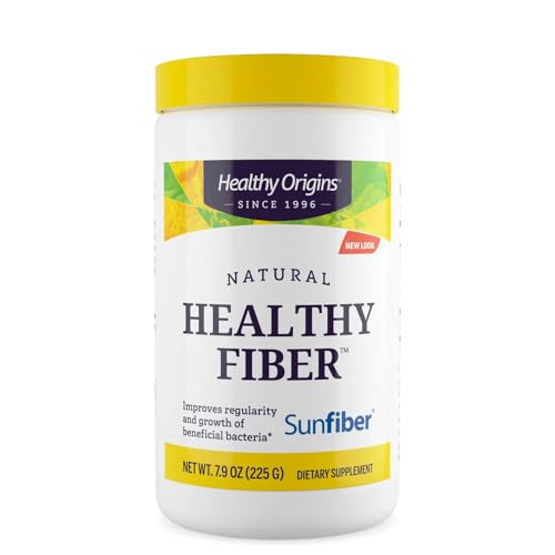 Healthy Origins Healthy Fiber – All Natural, Non-GMO, Gluten Free, Digestive Support, Prebiotic (7.9 Ounce)