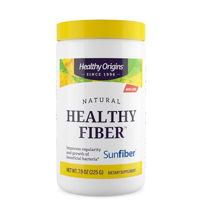 Healthy Origins Healthy Fiber – All Natural, Non-GMO, Gluten Free, Digestive Support, Prebiotic (7.9 Ounce)