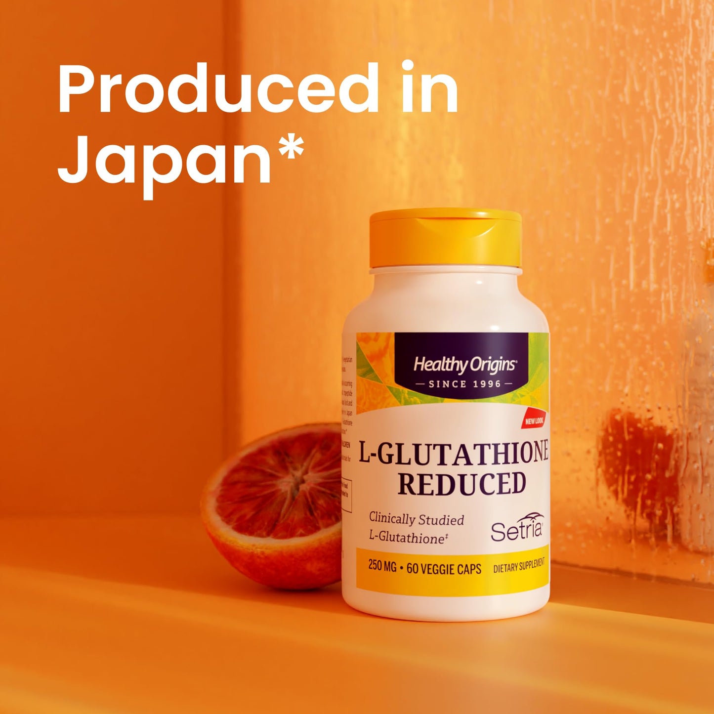 Healthy Origins L-Glutathione 250 mg (Setria) – Non-GMO, Gluten Free, 150 Veggie Caps