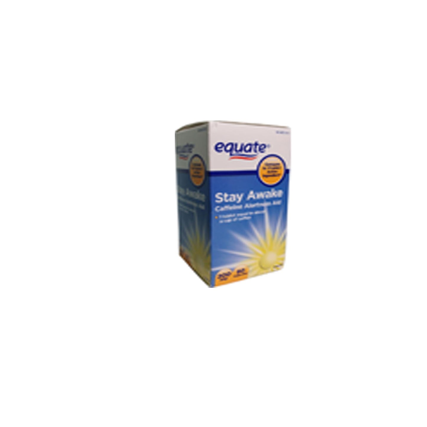 Healthy Surplus Equate Stay Awake 200 mg Caffeine – 80 Tablets + Vital Volumes Vitamins Bundle