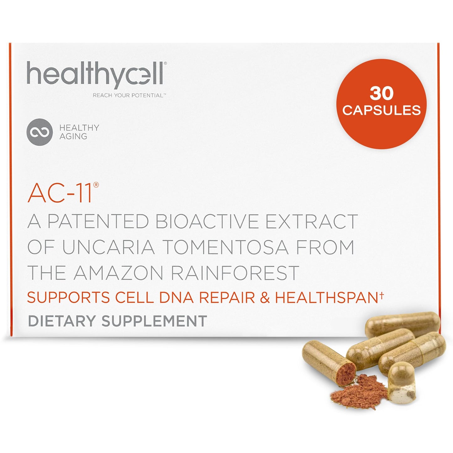 Healthycell AC-11: DNA Repair & Immune Support – Vegan Cat's Claw
