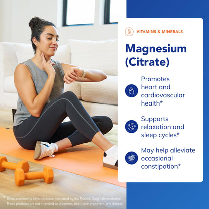 Pure Encapsulations Magnesium (Citrate) - 90 Capsules | Sleep, Heart & Cognitive Health