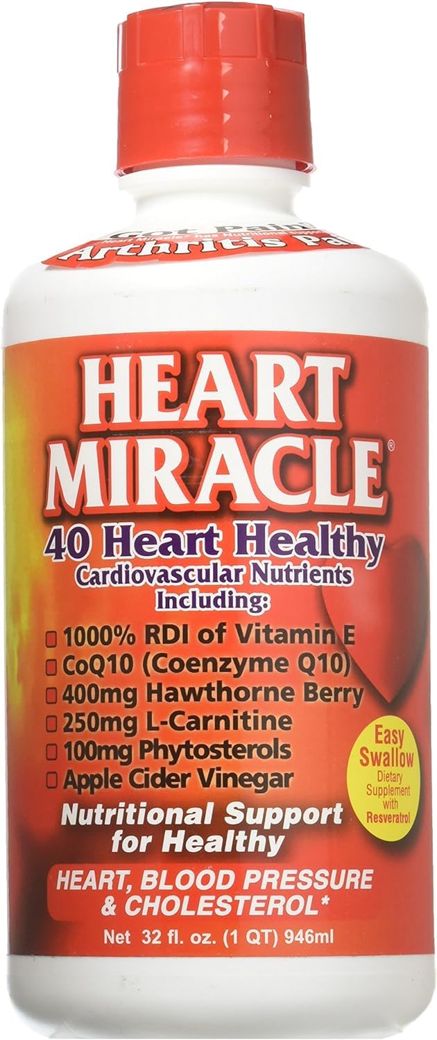 Century Systems Heart Miracle – 32oz Liquid for Heart Health & Blood Pressure