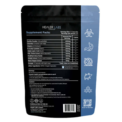 Heavy Metal Binder Healer Labs London