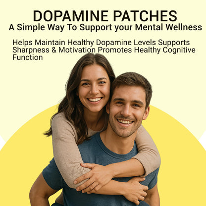 Heawdra Dopamine Patches – Plant-Based Mood Support (30 Count)