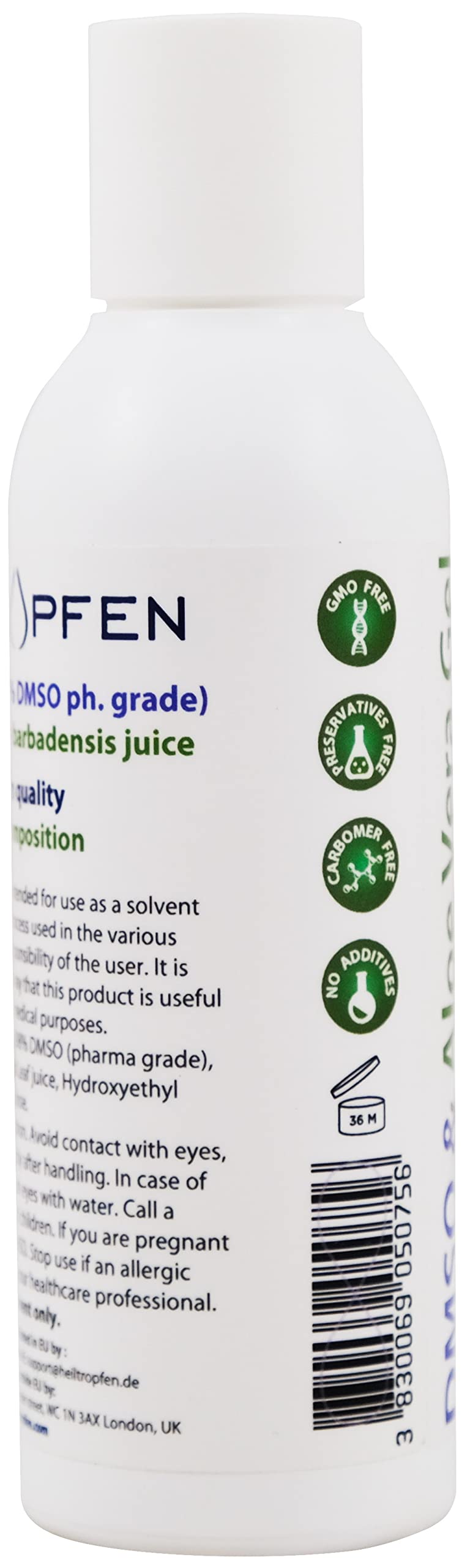 Heiltropfen DMSO Gel with Aloe Vera – 5 oz / 150 g | Third-Party Tested, High Purity