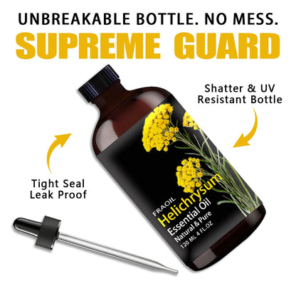 Helichrysum Essential Oil 4 oz (120 ml) – Diffuser, DIY & Gift