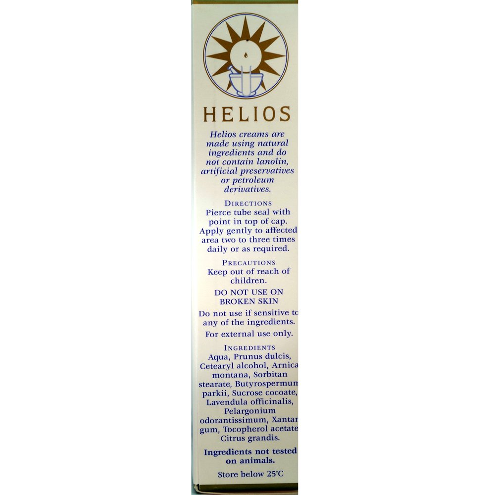 Helios Arnica Cream - Organic Arnica with Geranium & Lavender | 30g