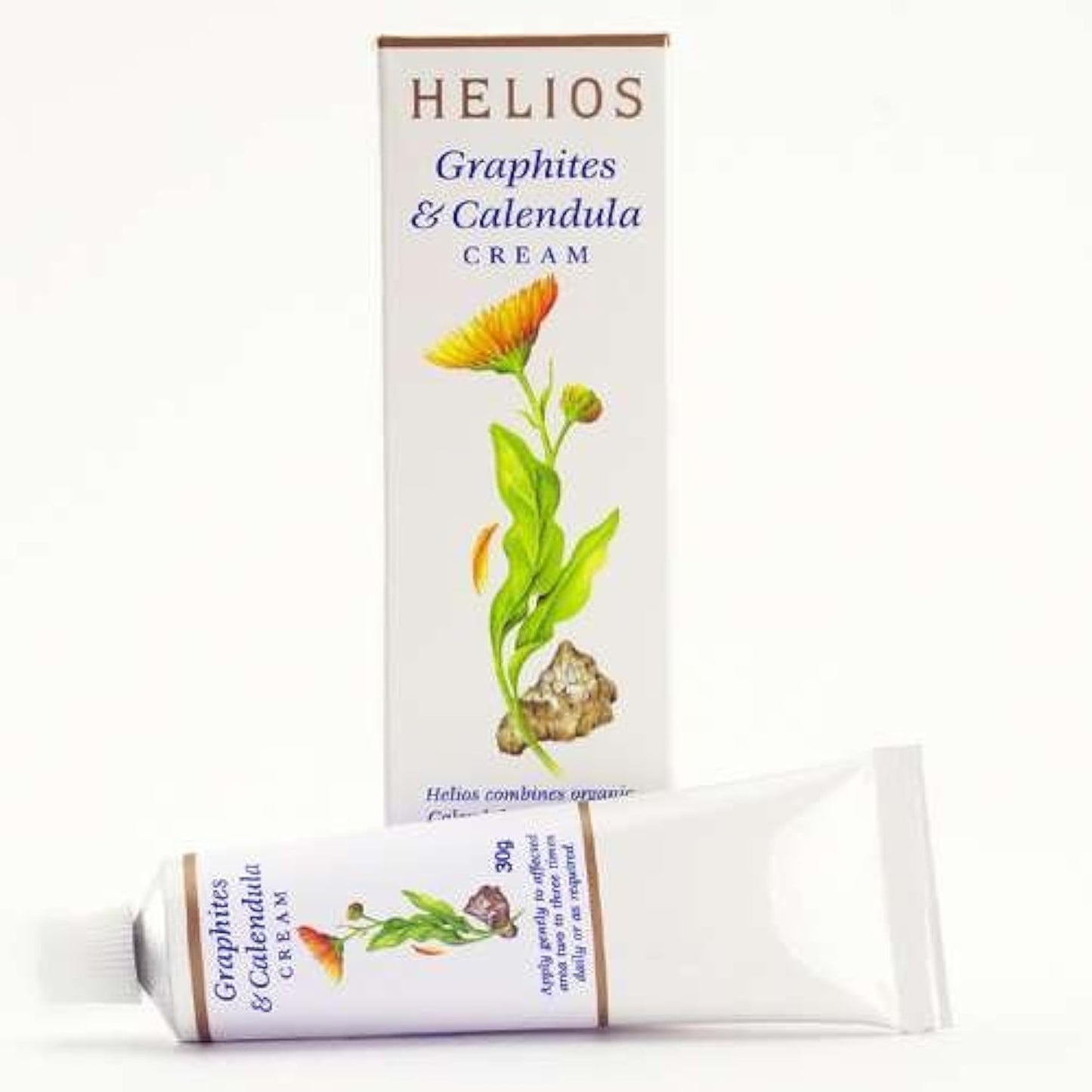 Helios Graphites and Calendula Cream 30g Tube - Natural Skin Care