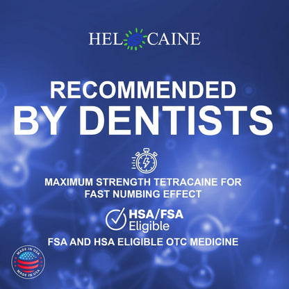 Helocaine Fast Acting Cold Sore Treatment – 3g OTC Pain Relief (2 Pack)