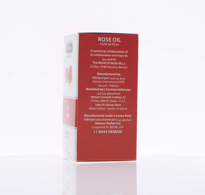 Hemani Rose Oil 30ml | Pure Cold-Pressed Edible Oil for Cooking, Skincare & Aromatherapy