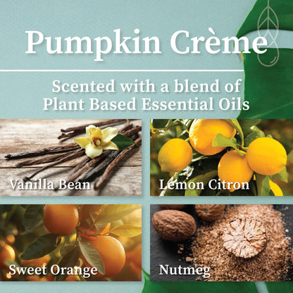 Hemlock Park Crackling Wood Wick Candle - 16 oz Coconut Wax, Pumpkin Creme