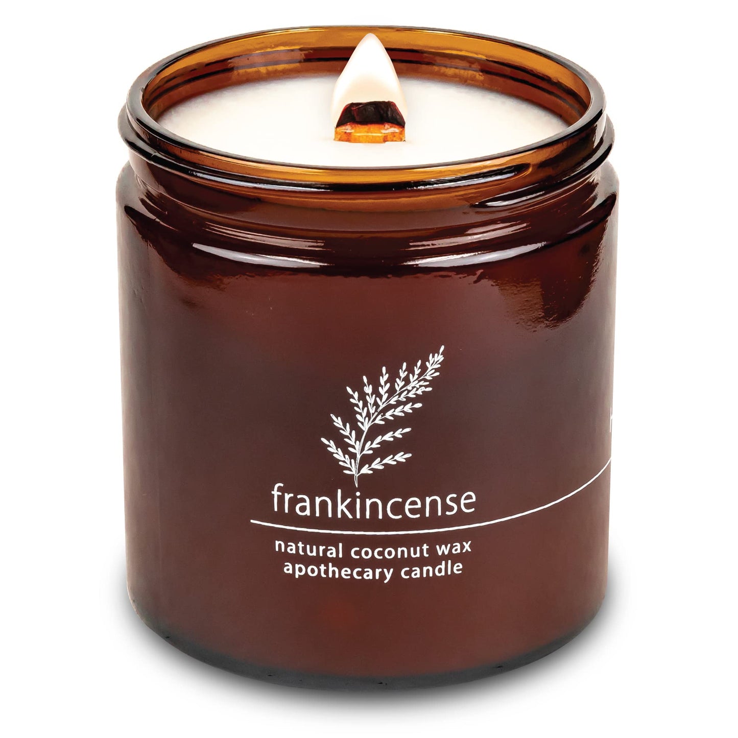 Hemlock Park Crackling Wood Wick Candle – 16 oz, Frankincense