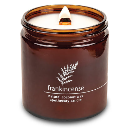 Hemlock Park Crackling Wood Wick Candle – 16 oz, Frankincense