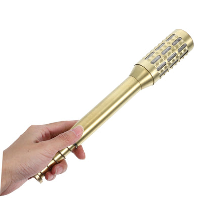 Hemoton Moxibustion Stick Holder — Brass Heat Therapy Burner for Home Spa