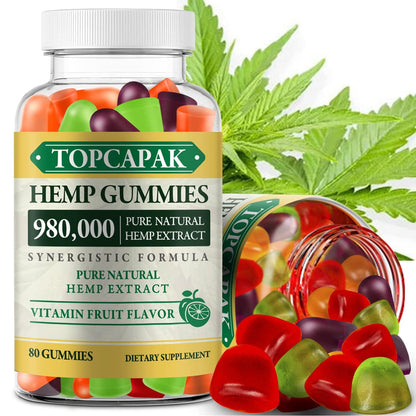 Hemp Gummies High Potency – Pain, Sleep & Anxiety Support for Adults