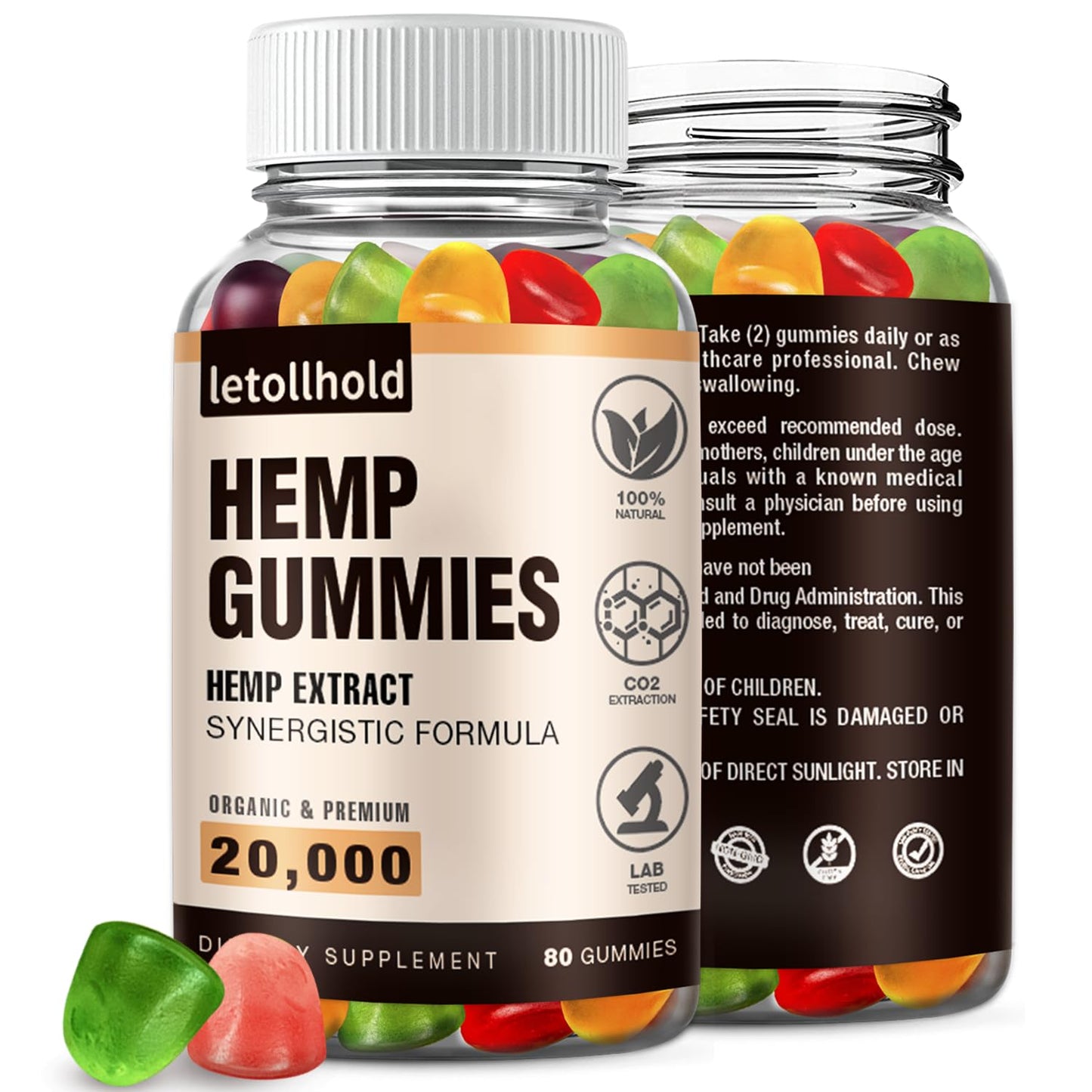 Hemp Gummies Edibles for Sleep – Pure Hemp Oil | Organic & Natural