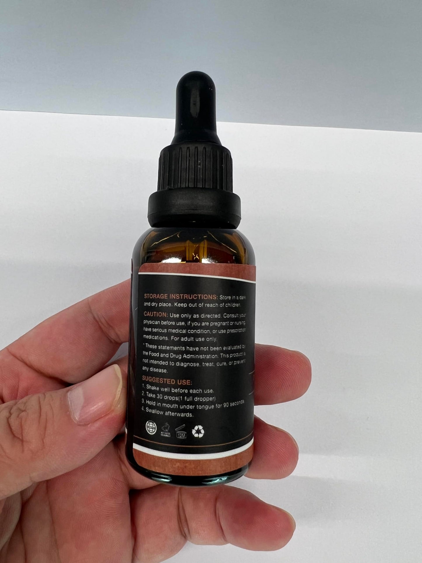 Hemp Oil 4-Pack Maximum Strength – Pure CO2 Extract Drops, 100% Natural