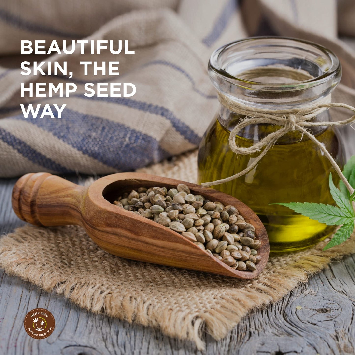 Hemp Seed Massage Lotion Lavender - 8 oz | Vegan & Cruelty-Free