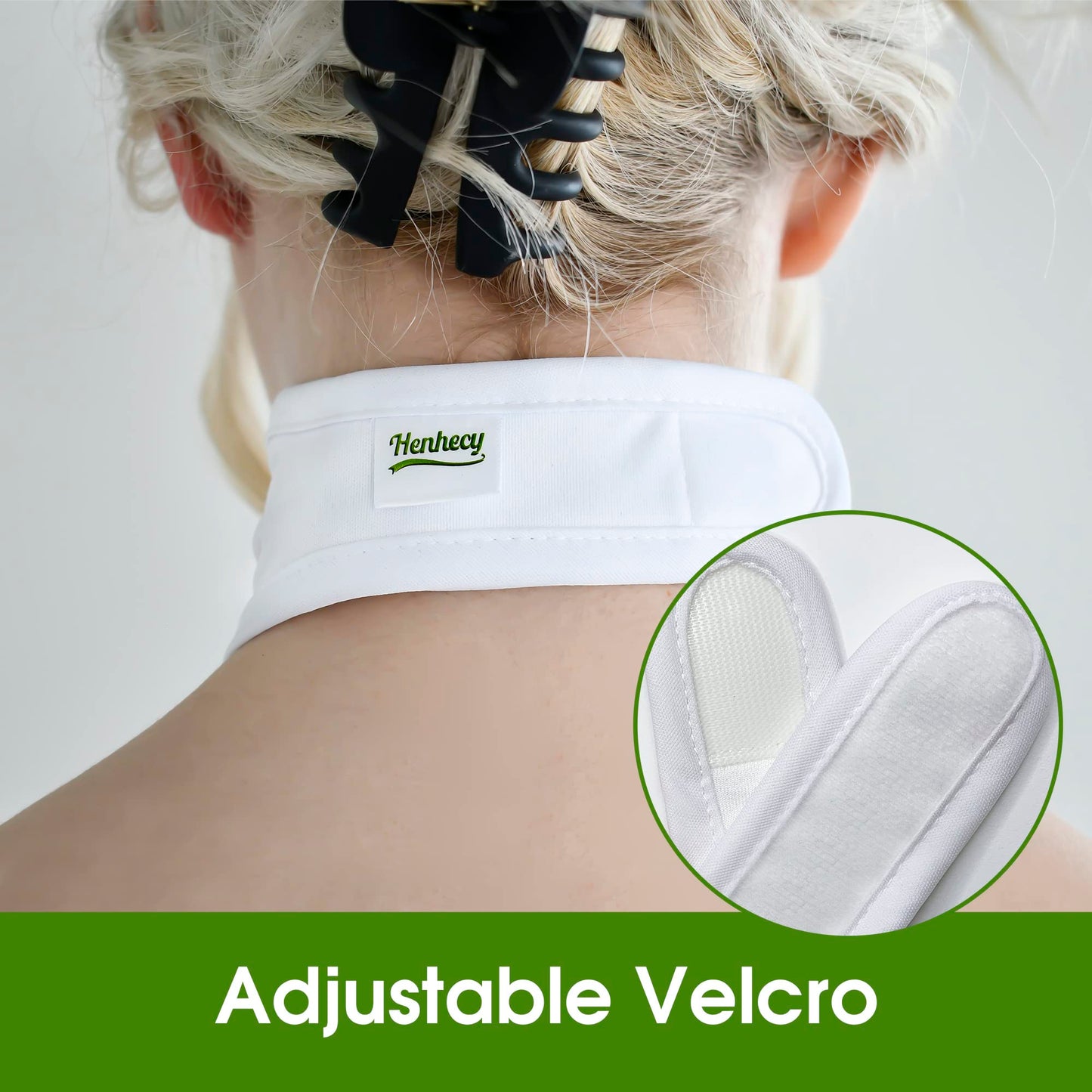 Henhecy Castor Oil Neck Wrap – Thyroid Support, Lymphatic Detox, Inflammation Relief